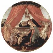 Sandro Botticelli Madonna del Padiglione Spain oil painting artist